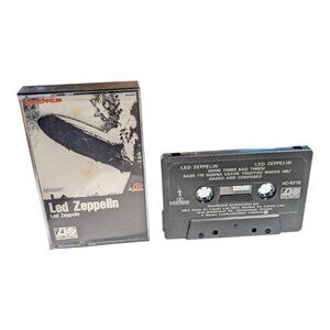 Led Zeppelin Self Titled Debut Cassette Tape Atlantic Records AC-8216 Tested